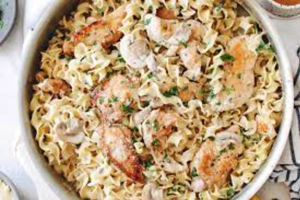 Chicken Mushroom Pasta - JMD CAFE N RESTAURENT